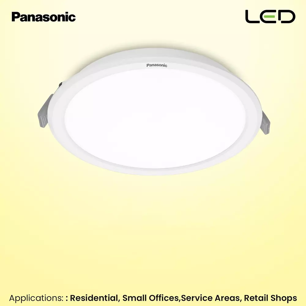 Panasonic Round LED PC Downlight Refresh 15 W Natural White, PDLM01154R2