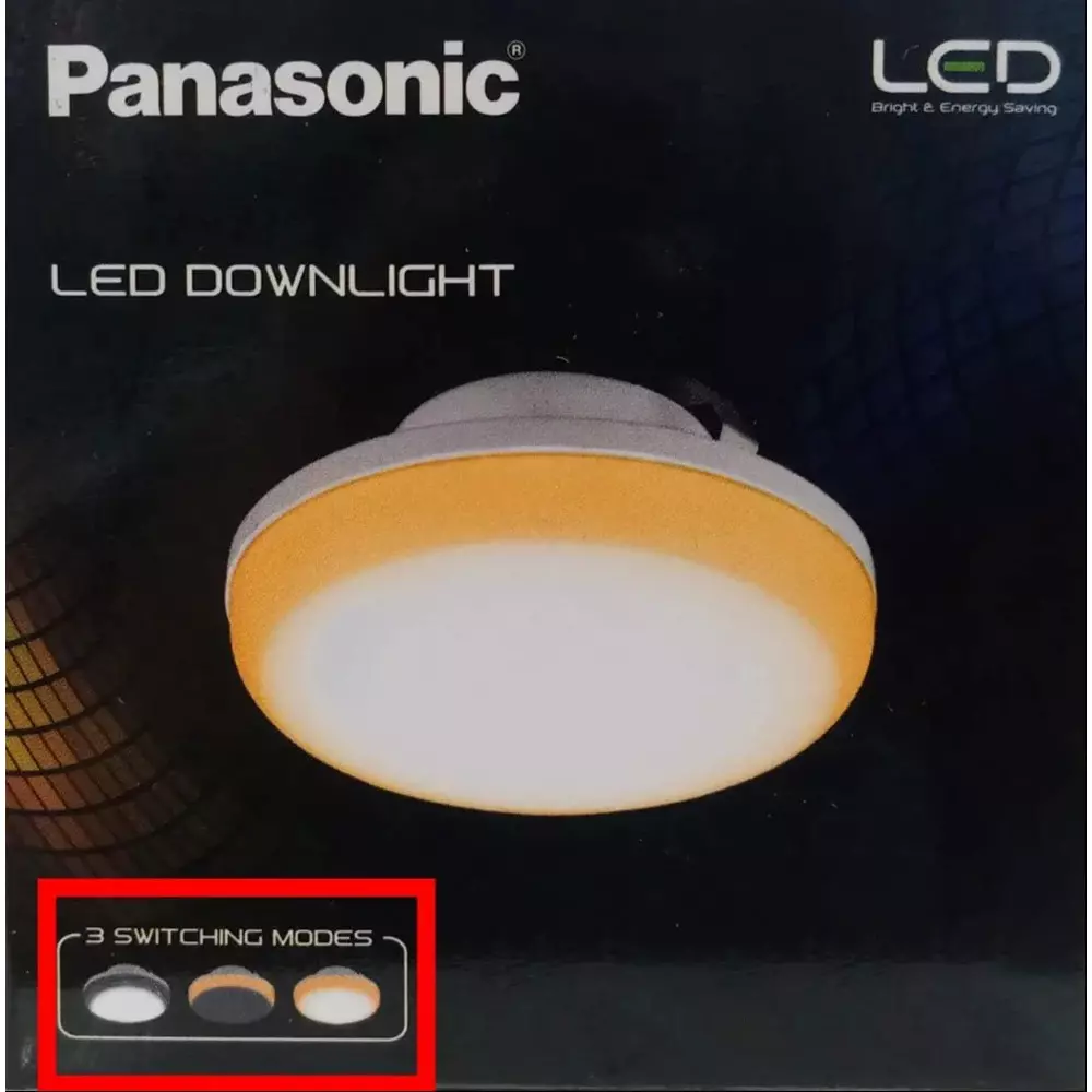 Panasonic Round LED Downlight 12 W Cool White and Warm White, PDLM17127WW
