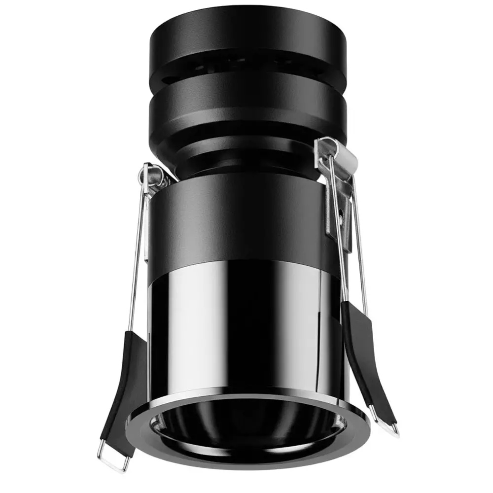 ALT Enzo COB Downlight Gun Black Body Color 5 W Warm White Light Color, ALT0276