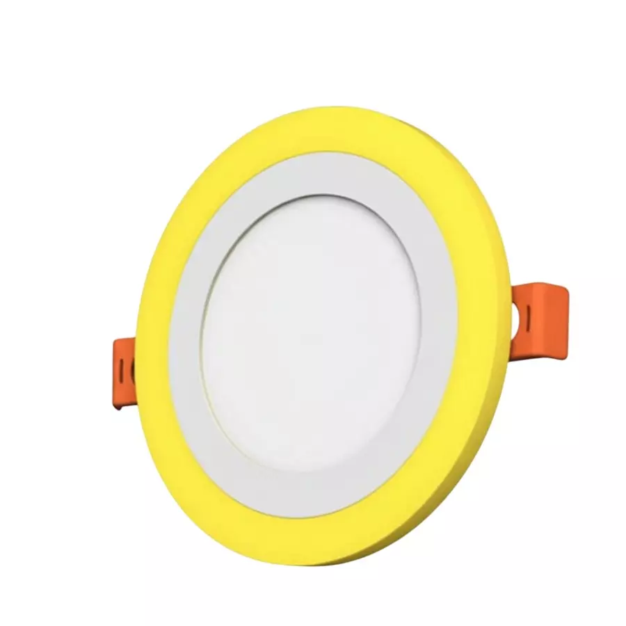 Sturlite SAPPHIRE 2 In 1 (Cool White+Green) Slim Downlight 3+3 W Round 240 lm, LG-0111-3+3W-RD