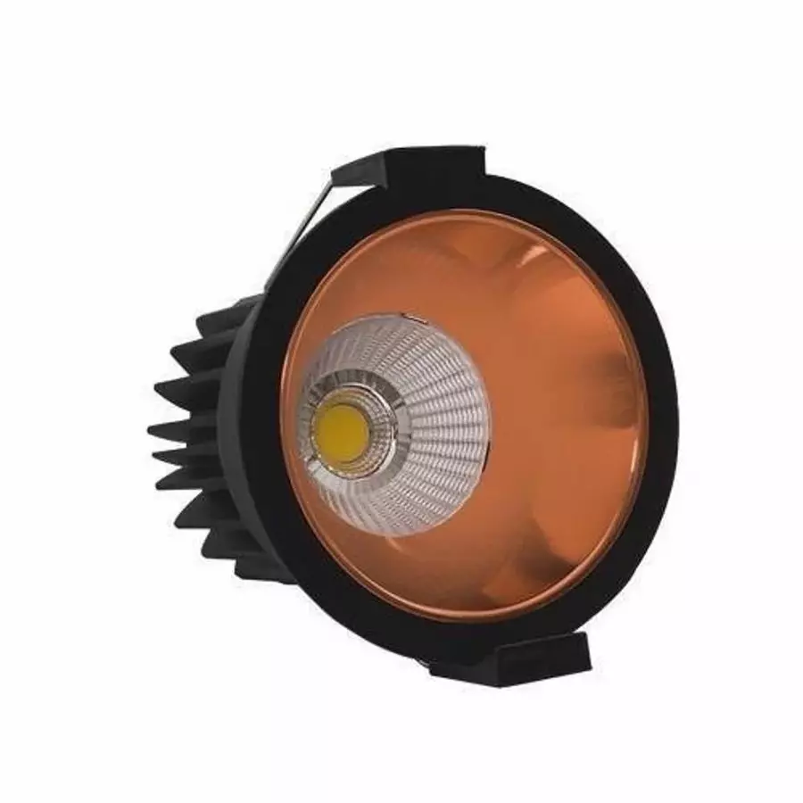 Havells 20 W Azstro Ring attachment Round for COB LED Down Light Gold LSSLNY0019