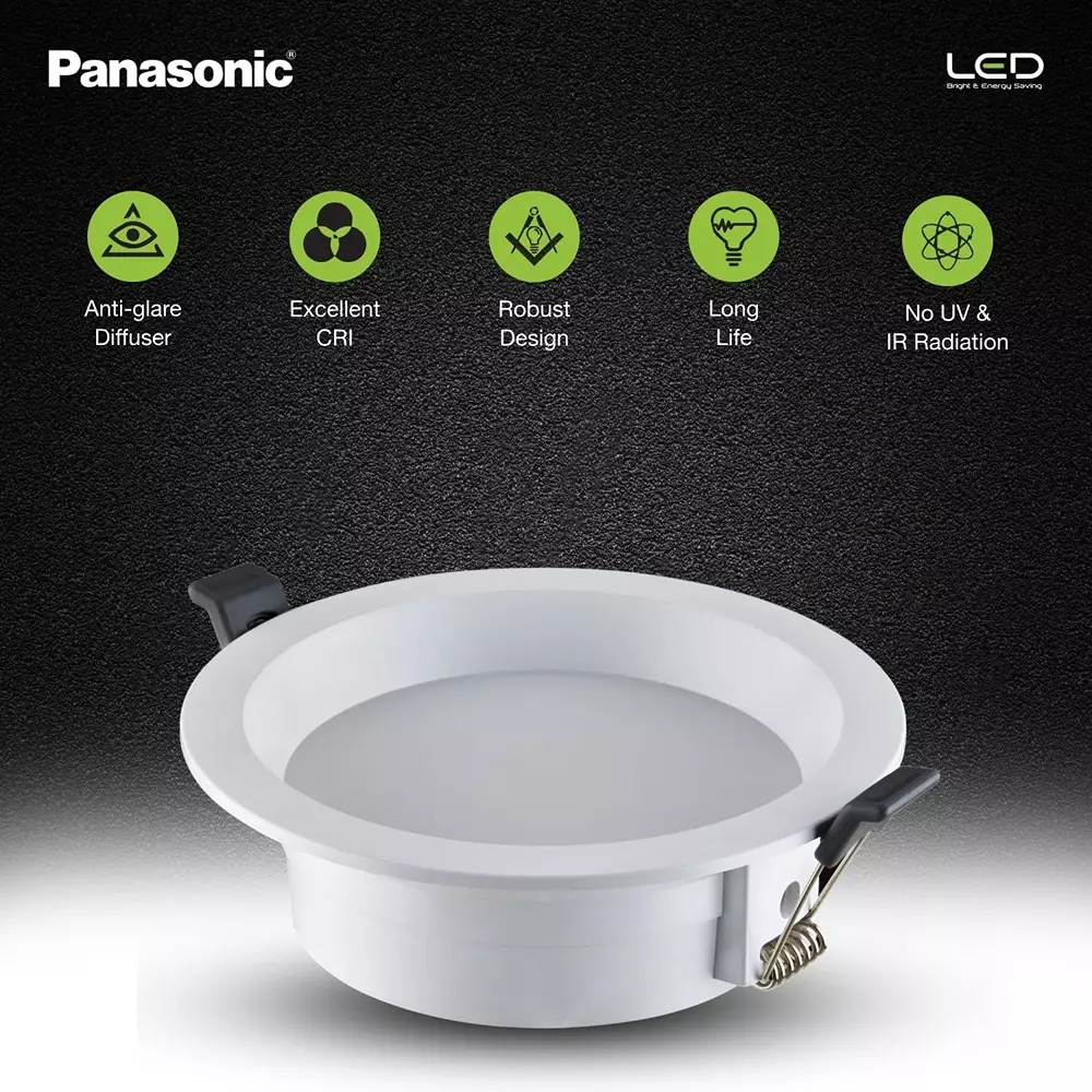 Panasonic LED Downlight Deep Type Round 12 W Warm White, PDLM47123