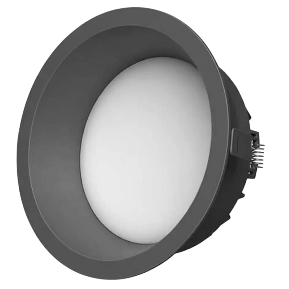 Sturlite ZOEY Deep Downlight 12 W Round 1080 lm Neutral White with Black Finish, LG-0312-12W-RD