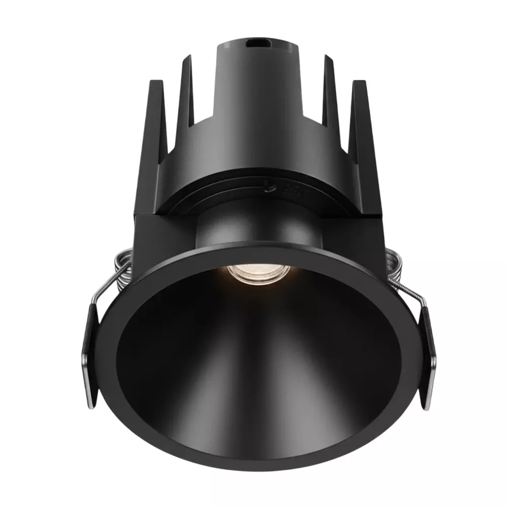 ALT Swap COB Downlight Deep Shape Black Body Color 12 W Warm White Light Color, ALT0246