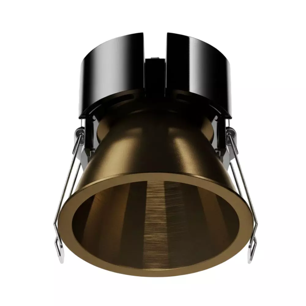 ALT Polo Line COB Downlight Brass Body Color 15 W Warm White Light Color, ALT0259