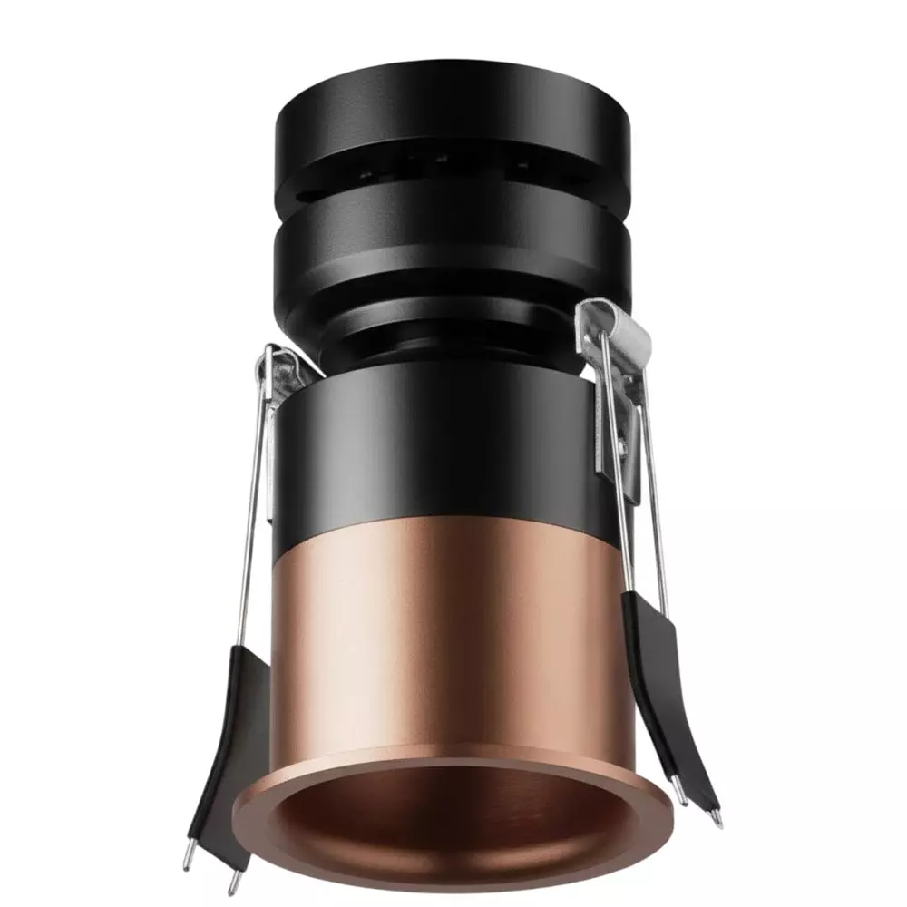 ALT Enzo COB Downlight Brown Body Color 20 W Warm White Light Color, ALT0278