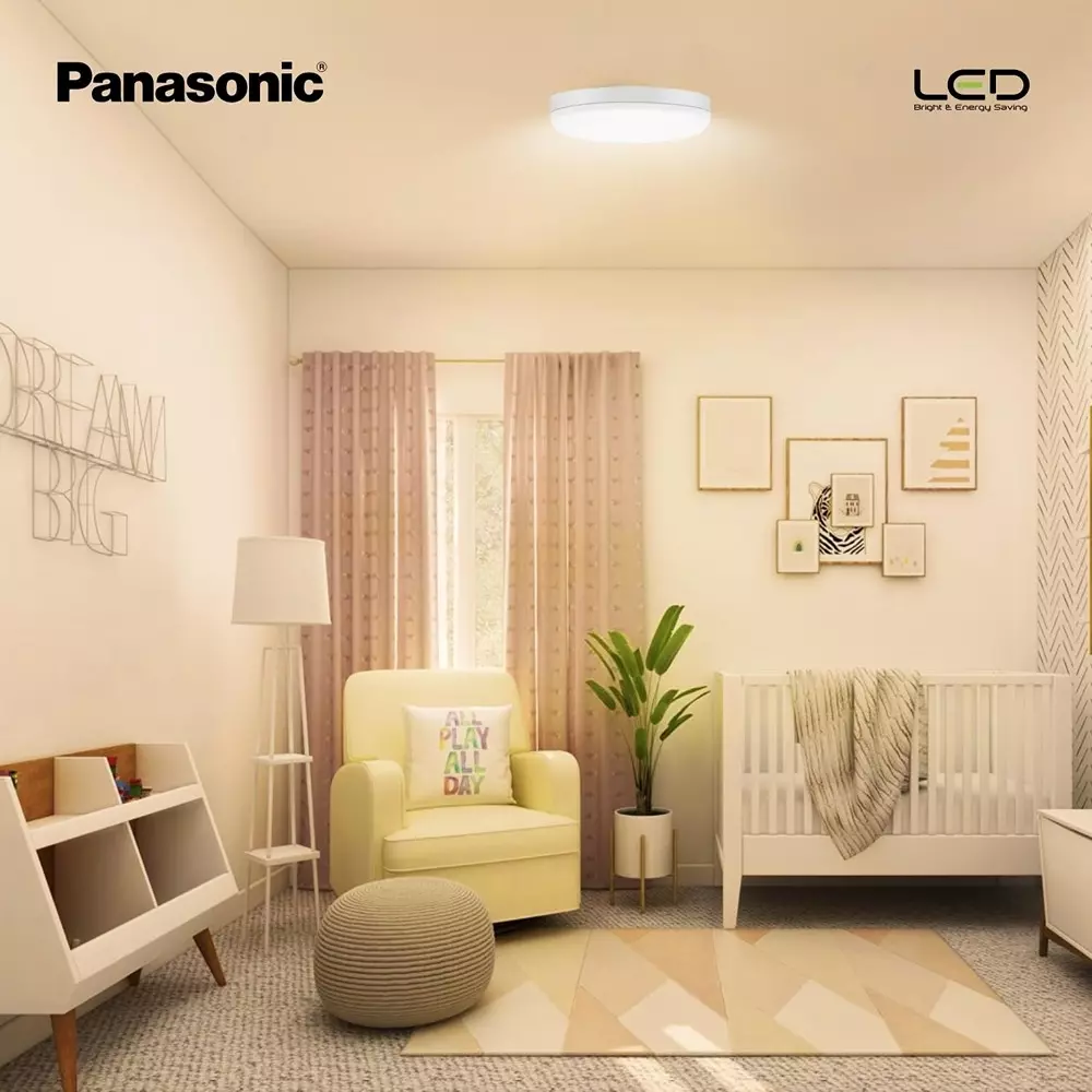 Panasonic Round LED Mini Surface Downlight 5 W Warm White, PDLM28053