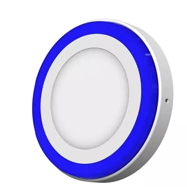 Sturlite CIRRUS 2 In 1 (Cool White+Pink) Slim Downlight 6+3 W Round 360 lm, LG-0172-6+3W-RD