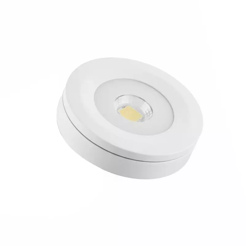 WESTERN Opa Round Outdoor Ceiling Light White Body Color 3 W Warm White Light Color, OP03WOCL