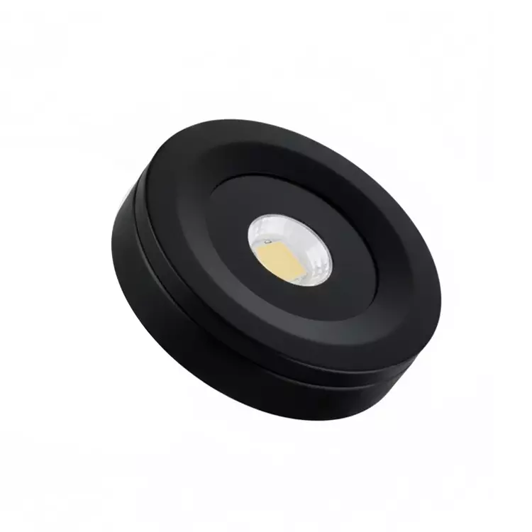 WESTERN Opa Round Outdoor Ceiling Light Black Body Color 3 W Warm White Light Color, OP03WOCL