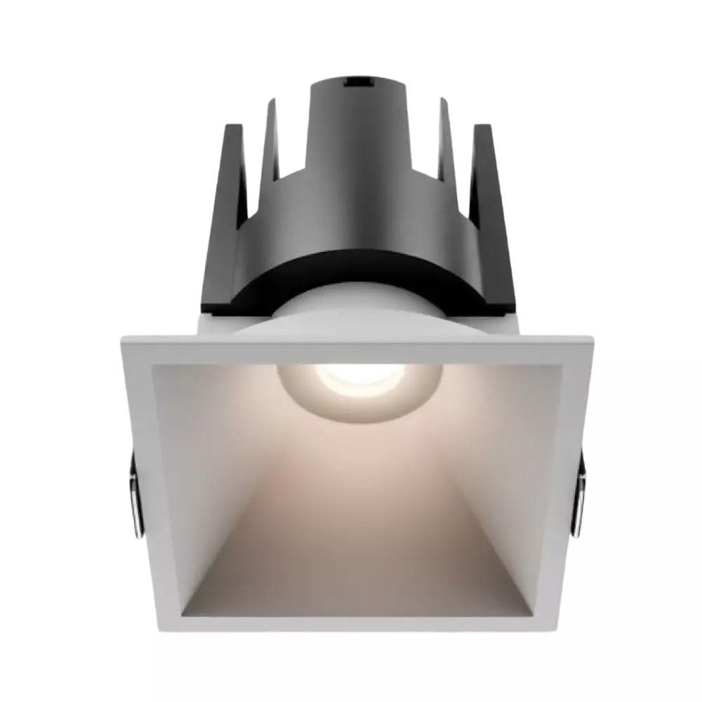 ALT Swap COB Downlight Square Shape White Body Color 18 W Warm White Light Color, ALT0253