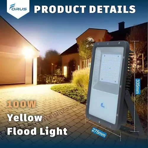 forus-100-w-led-flood-light-ip67-warm-white-for-garage-factory-parking-area-fefl100w-wweco-model-5yr-1pc