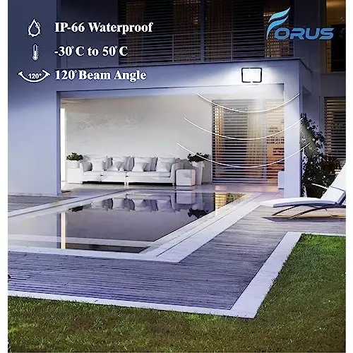forus-200-w-led-flood-light-lens-model-ip66-cool-white-for-garage-factory-parking-area-fefl200lacw-10yw-1pc