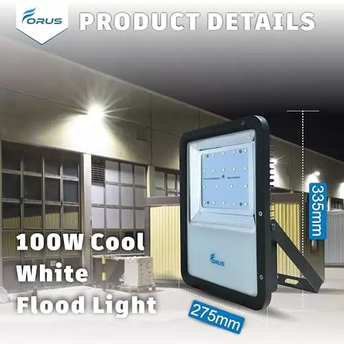 forus-100-w-led-flood-light-ip66-120-lmw-cool-day-white-feflon100nacw-10yw-1pc