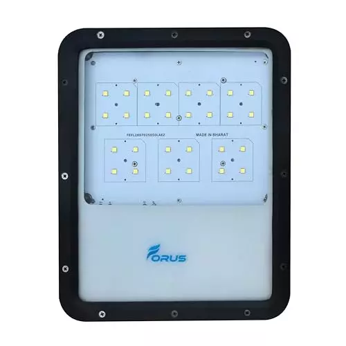FORUS 150 W LED Flood Light Warm White 4000K Color Temperature