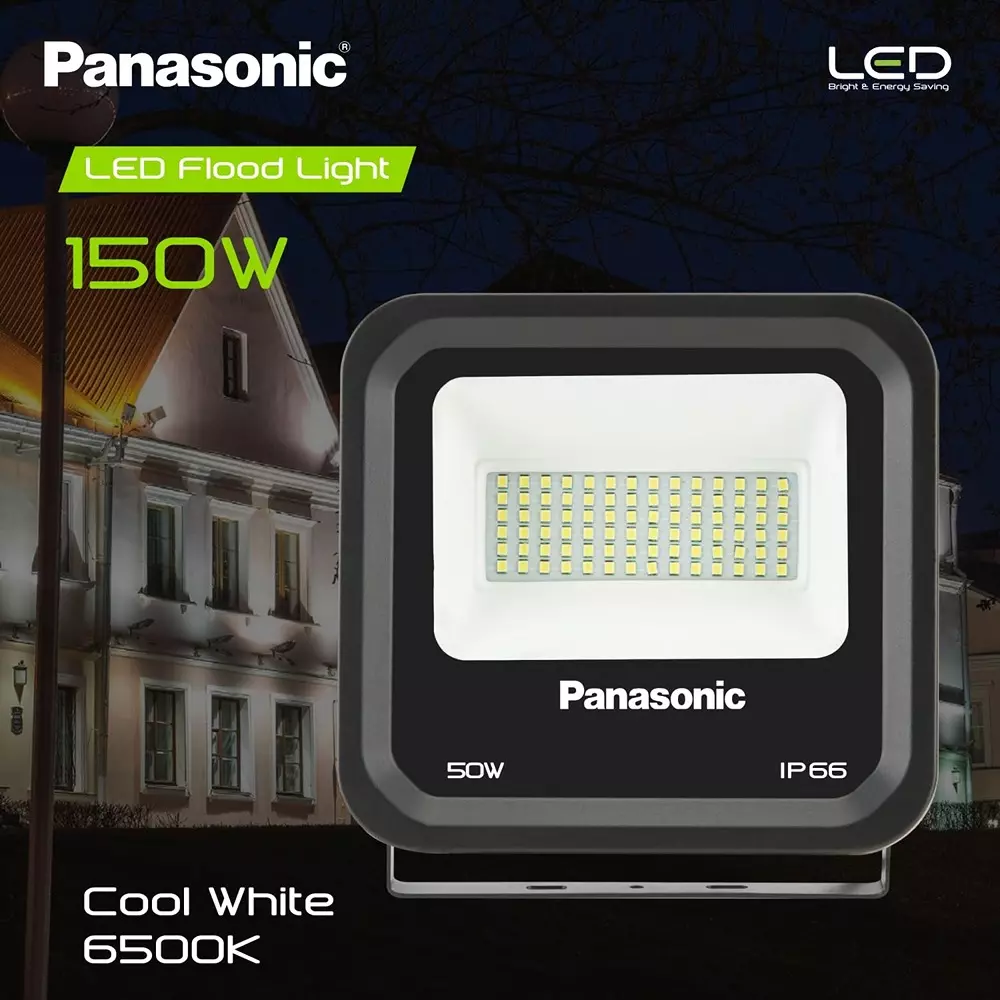 Panasonic LED Flood Light 50 W 3000 K Warm White, PFLM24503