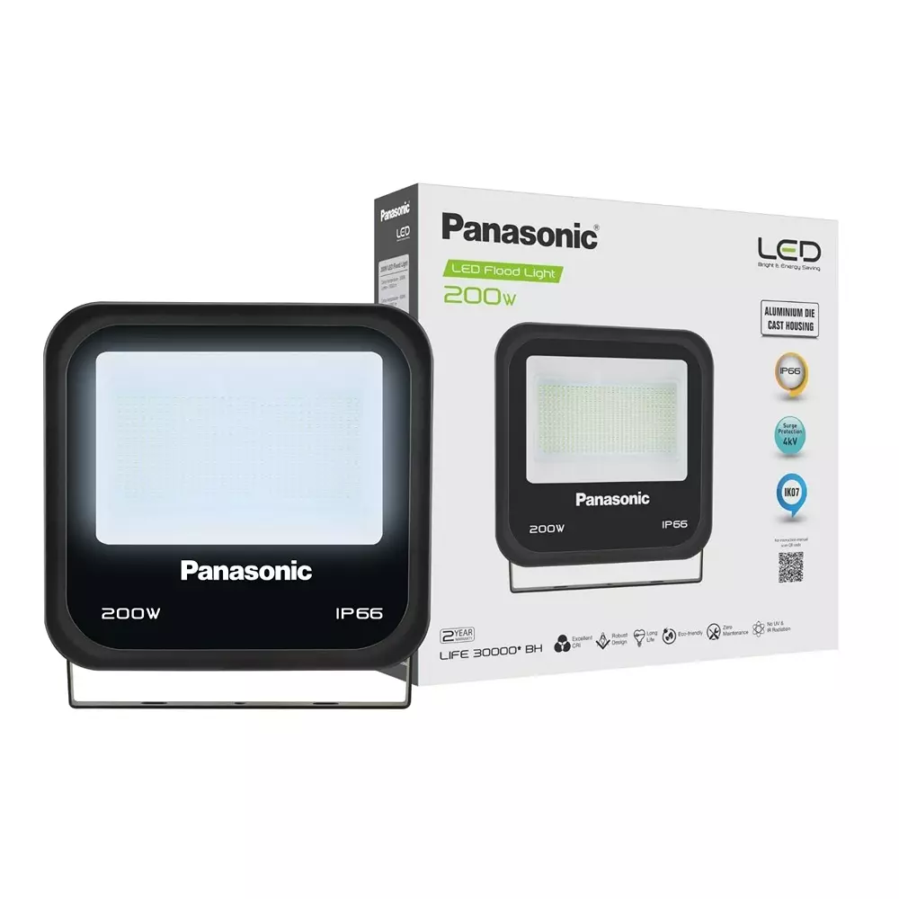 Panasonic LED Flood Light 200 W 6500 K Cool White, PFLM24MN7