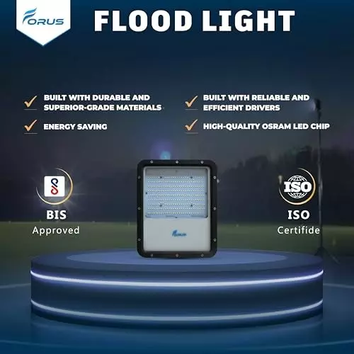 forus-200-w-led-flood-light-ip67-white-for-garage-factory-parking-area-feonfl200w-4yw-white-1pc