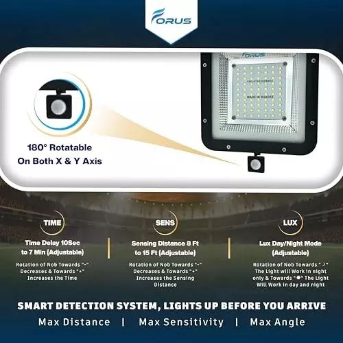 forus-50-w-led-flood-light-with-motion-sensor-ip67-yellow-for-garage-factory-parking-area-fefl050nyellow-5yw-1pc-withsensor