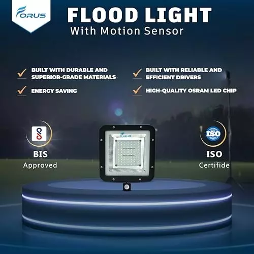 forus-50-w-led-flood-light-with-motion-sensor-ip67-yellow-for-garage-factory-parking-area-fefl050nyellow-5yw-1pc-withsensor