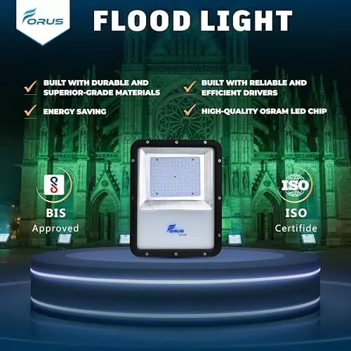 forus-100-w-led-flood-light-ip67-green-for-garage-factory-parking-area-feon100wflgreen-1pc