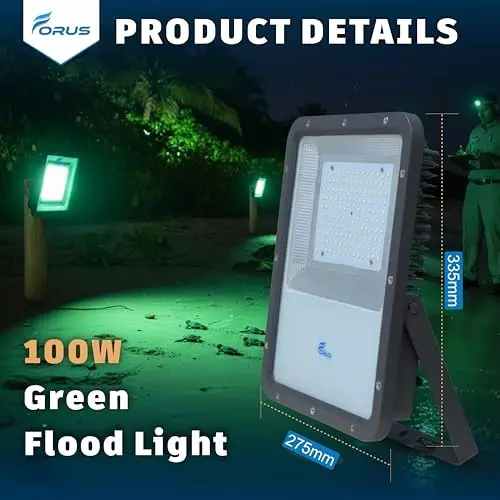 forus-100-w-led-flood-light-ip67-green-for-garage-factory-parking-area-feon100wflgreen-1pc