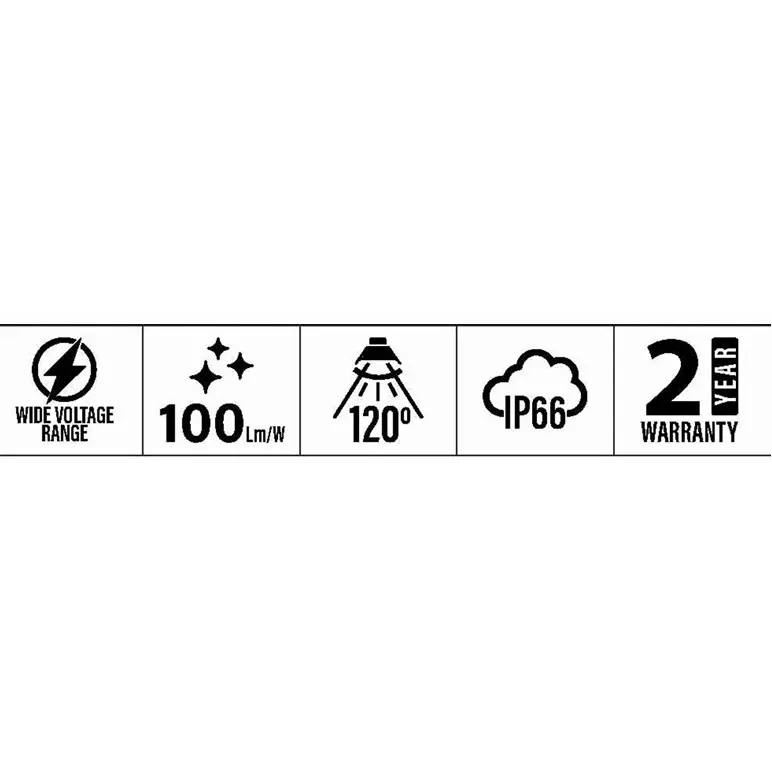 Sturlite ALLUMER Flood Light 100 W 3000 K Warm White, LG-0180-100W