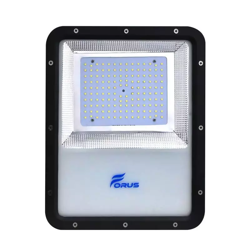 FORUS 100 W Square LED Flood Light with Motion Sensor Auto ON/OFF, Day-Night Mode IP67 Daylight White