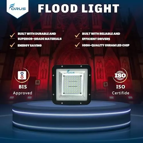 forus-50-w-led-flood-light-ip67-red-for-garage-factory-parking-area-feon50wflred-1pc