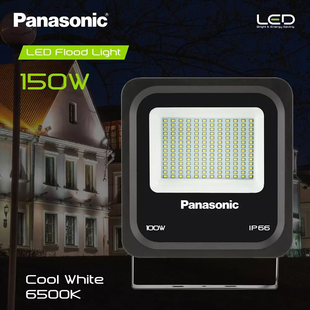 Panasonic LED Flood Light 100 W 6500 K Cool White, PFLM24AB7