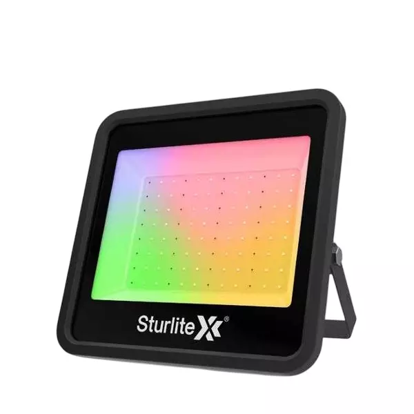 Sturlite PIXAR Flood Light RGB 100 W 10000 lm IP66 223x227x49 mm 120° Beam Angle, LG-0238-100W