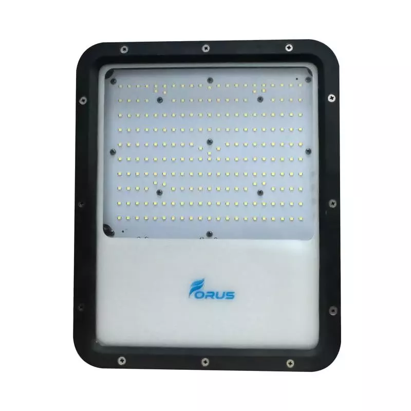 FORUS 150 W Rectangle LED Flood Light with Dusk to Dawn Sensor Auto ON/OFF (Day-Night) IP67 Pink