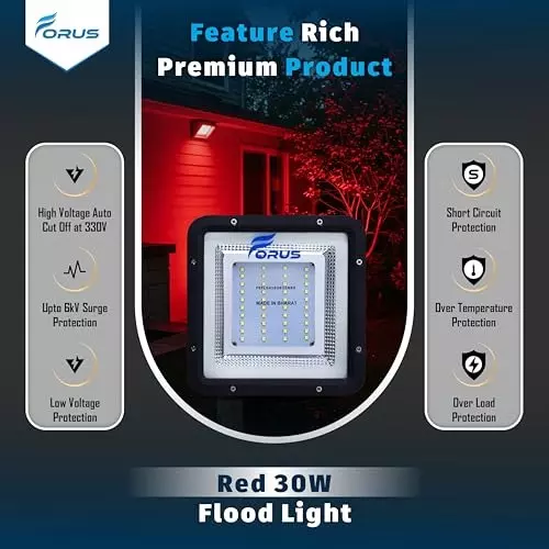 forus-30-w-led-flood-light-ip67-red-for-garage-factory-parking-area-feon30wflred-1pc