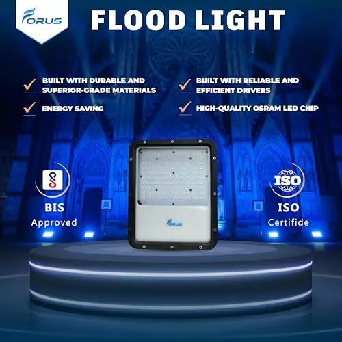 forus-150-w-led-flood-light-ip67-blue-for-garage-factory-parking-area-feon150wflblue-1pc