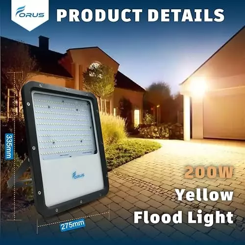 forus-200-w-led-flood-light-ip67-yellow-for-garage-factory-parking-area-feonfl200w-4yw-yellow-1pc
