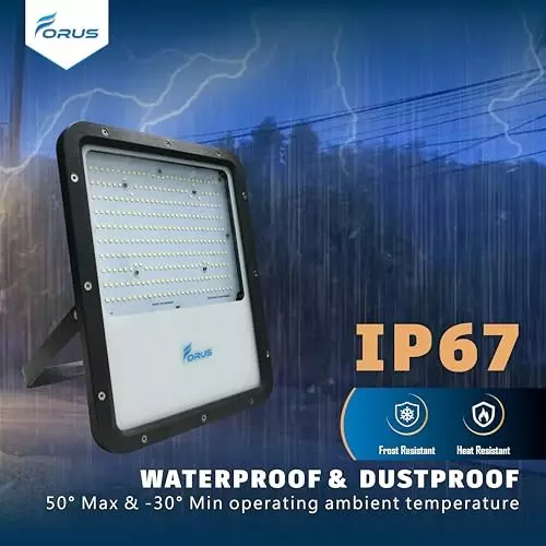forus-200-w-led-flood-light-ip67-warm-white-for-garage-factory-parking-area-feonfl200w-4yw-ww-1pc