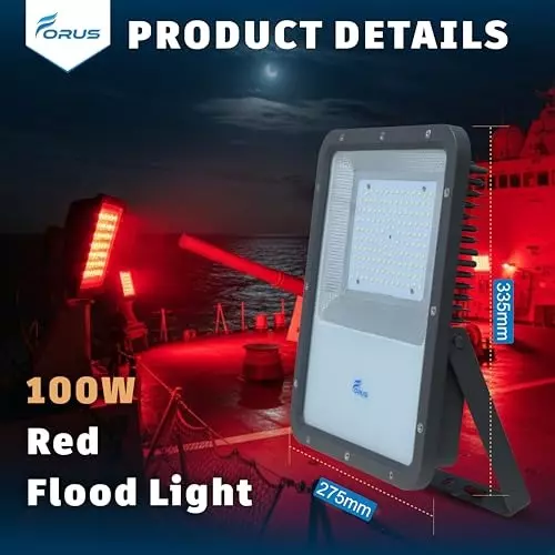 forus-100-w-led-flood-light-ip67-red-for-garage-factory-parking-area-feon100wflred-1pc
