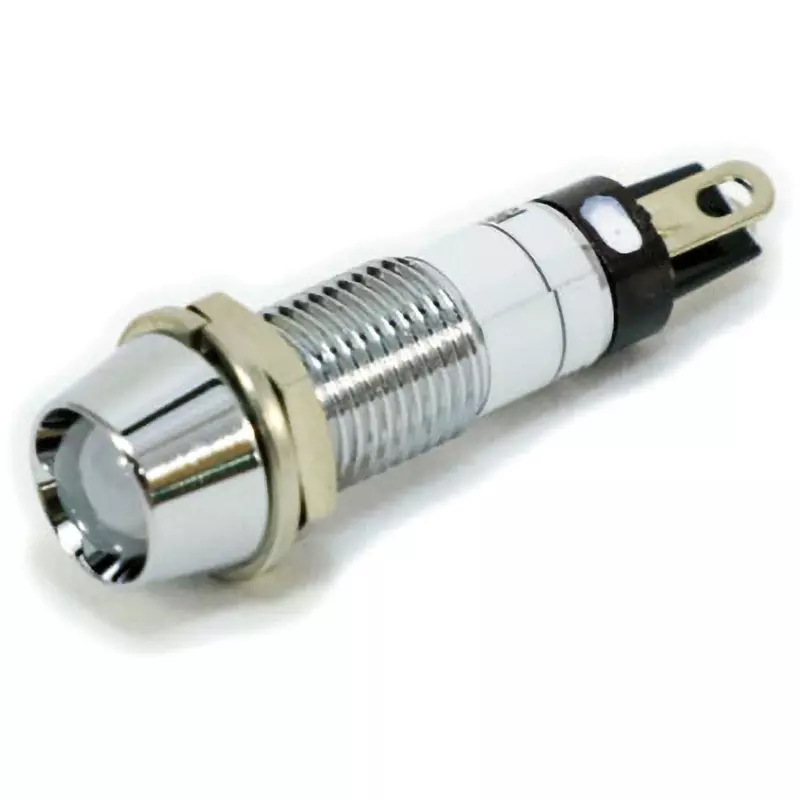 SAKAZUME ELECTRIC Metal Frame LED Indicator DC5 to 60 V Operating Voltage Range, DO-8HJT W
