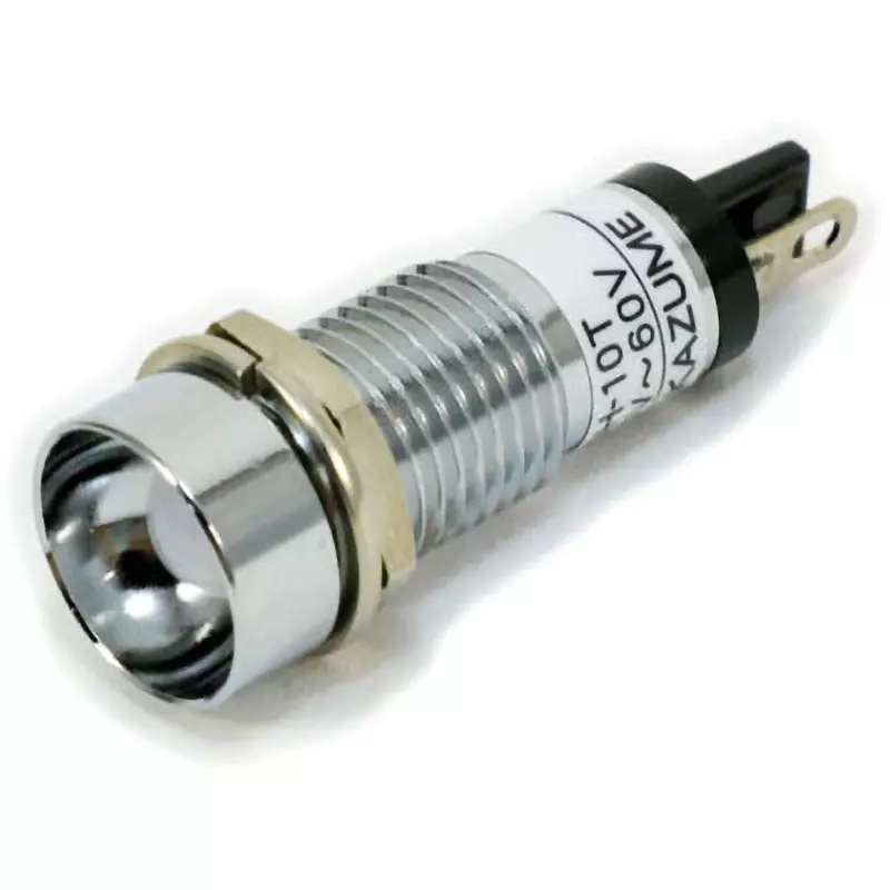 SAKAZUME ELECTRIC Metal Frame LED Indicator DC5 to 60 V Operating Voltage Range, DOH-10T R