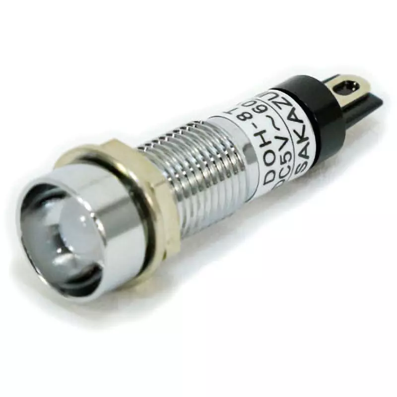 SAKAZUME ELECTRIC Metal Frame LED Indicator DC5 to 60 V Operating Voltage Range DC5 V to DC60 V V Rated Voltage, DOH-8T G