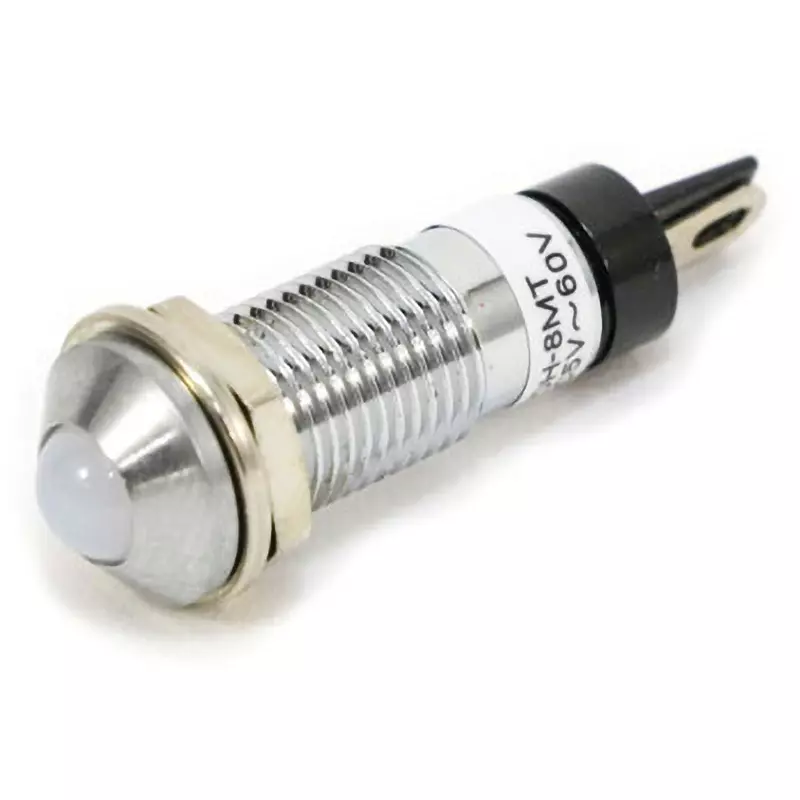 SAKAZUME ELECTRIC Metal Frame LED Indicator DC5 to 60 V Operating Voltage Range, DOH-8MT R