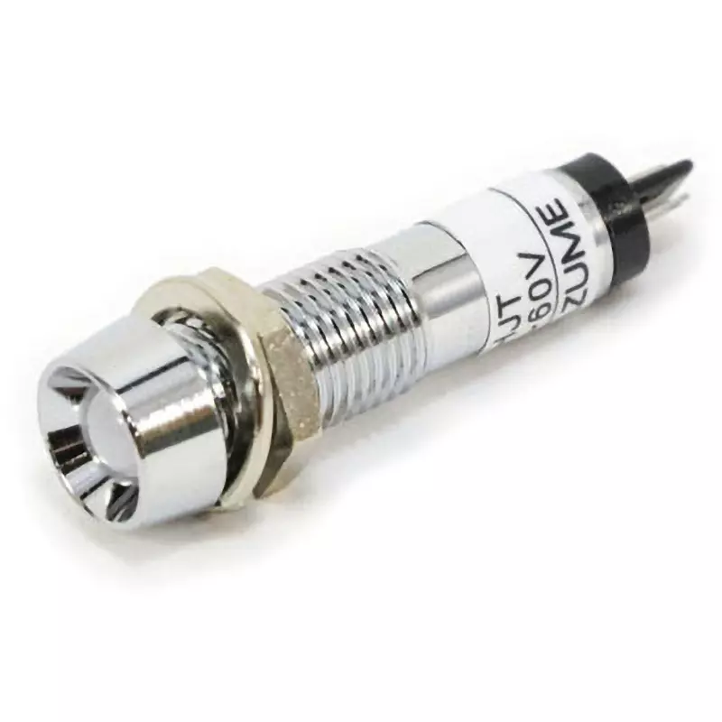SAKAZUME ELECTRIC Metal Frame LED Indicator DC5 to 60 V Operating Voltage Range, DO-7HJT O