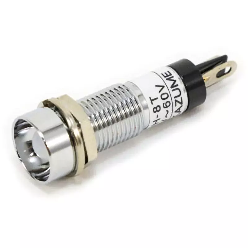 SAKAZUME ELECTRIC Metal Frame LED Indicator DC5 to 60 V Operating Voltage Range DC5 V to DC60 V V Rated Voltage, DOH-8T O