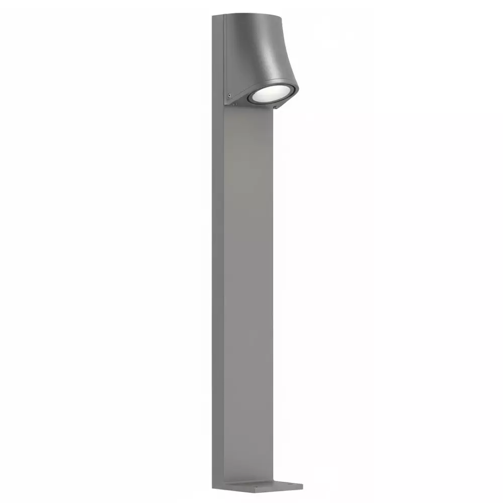 ALT Bollard Outdoor Light Dark Grey Body Color 8 W Warm White Light Color, ALTO574BL