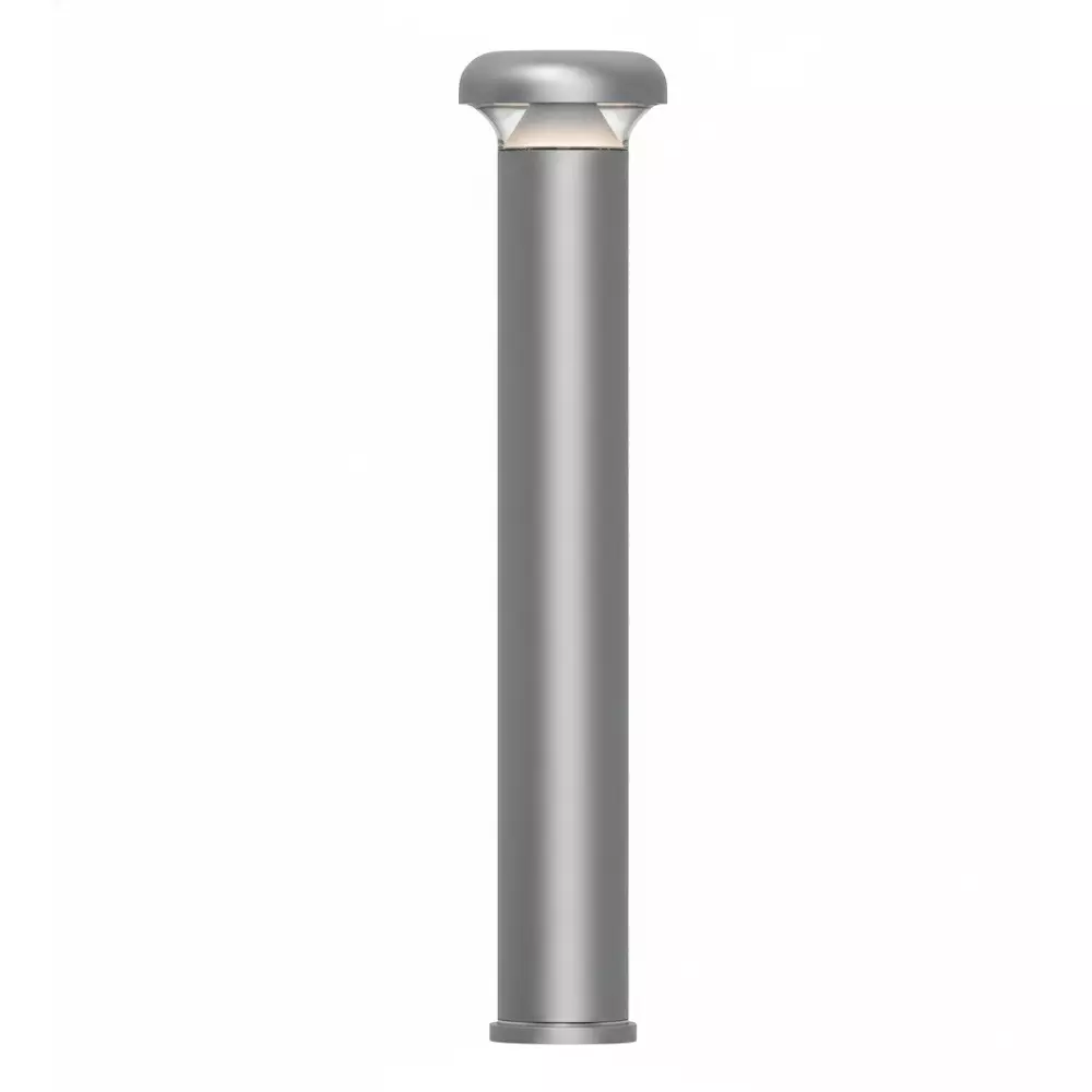 ALT Bollard Outdoor Light Dark Grey Body Color 12 W Warm White Light Color, ALT0580BL80