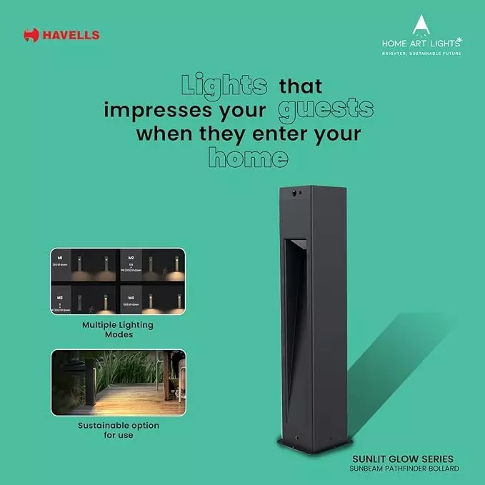 havells-1-w-led-sunbeam-pathfinder-sb-bollard-light-solar-sunlit-glow-series-with-pir-motion-sensor-and-ip54-rating-lheoavp6tz5k001