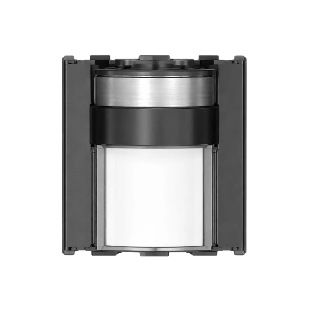 Anchor Roma Urban LED Based Foot Light With PIR Sensor 2 Module Warm White Light Black for Homes, Offices & Commercial Use, 66777B