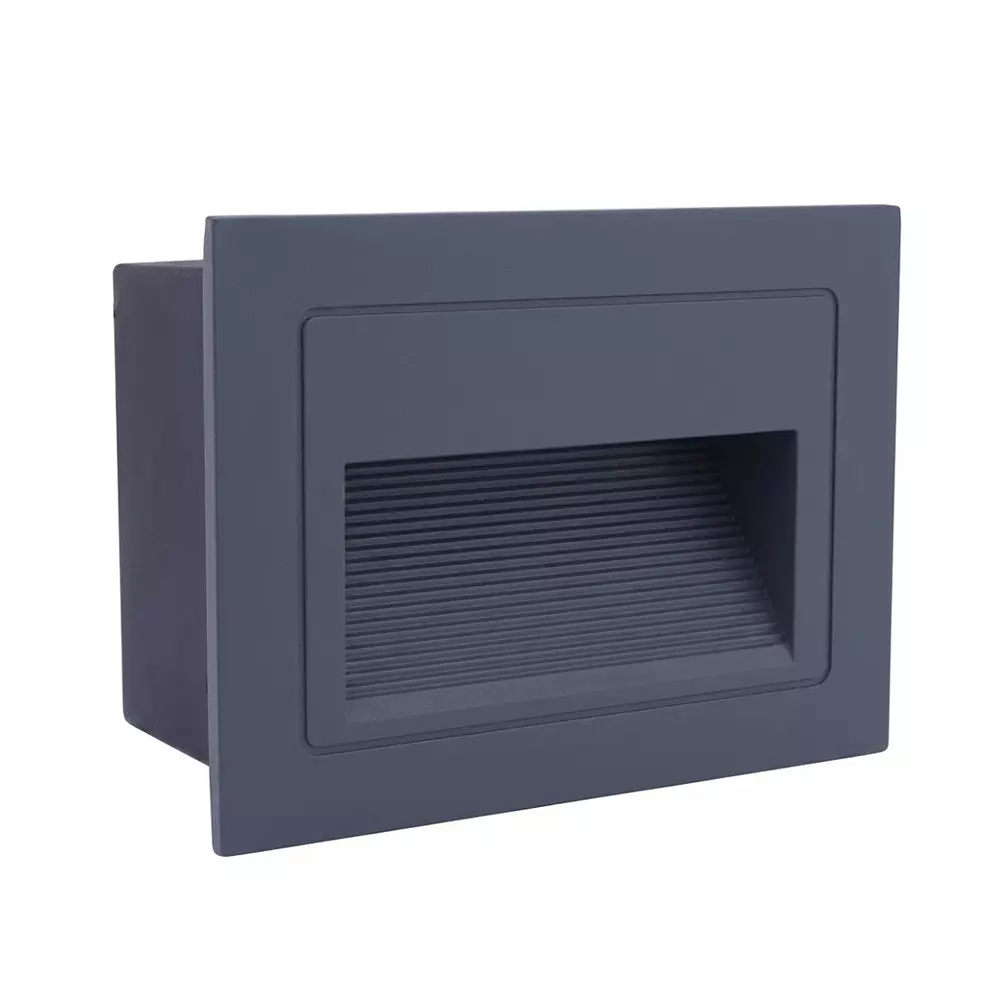 ALT Recessed Outdoor Light Grey Body Color 3 W Warm White Light Color, ALT0773