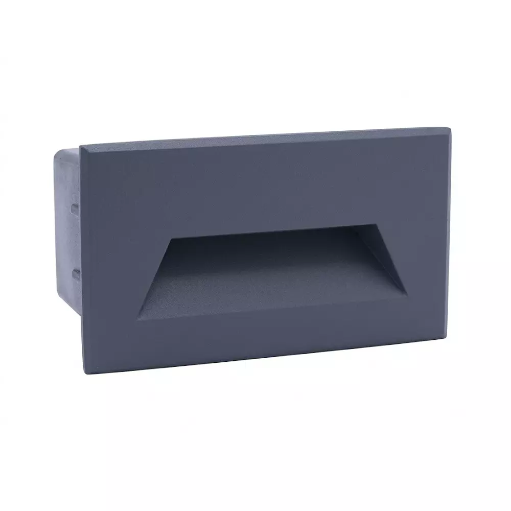 ALT Recessed Outdoor Light Grey Body Color 3 W Warm White Light Color, ALT0776