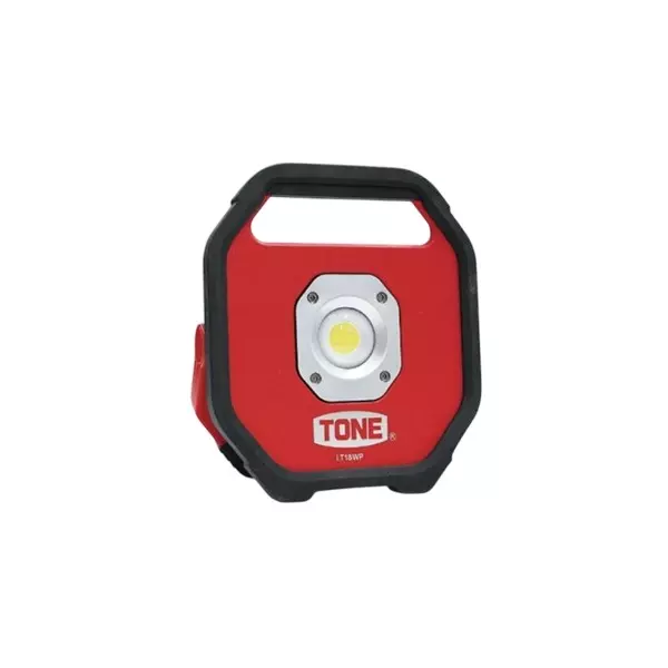 TONE Led Floodlight Battery Type Red & Black 2 Levels (Low (30% Light), High (100% Light)), LT18WP